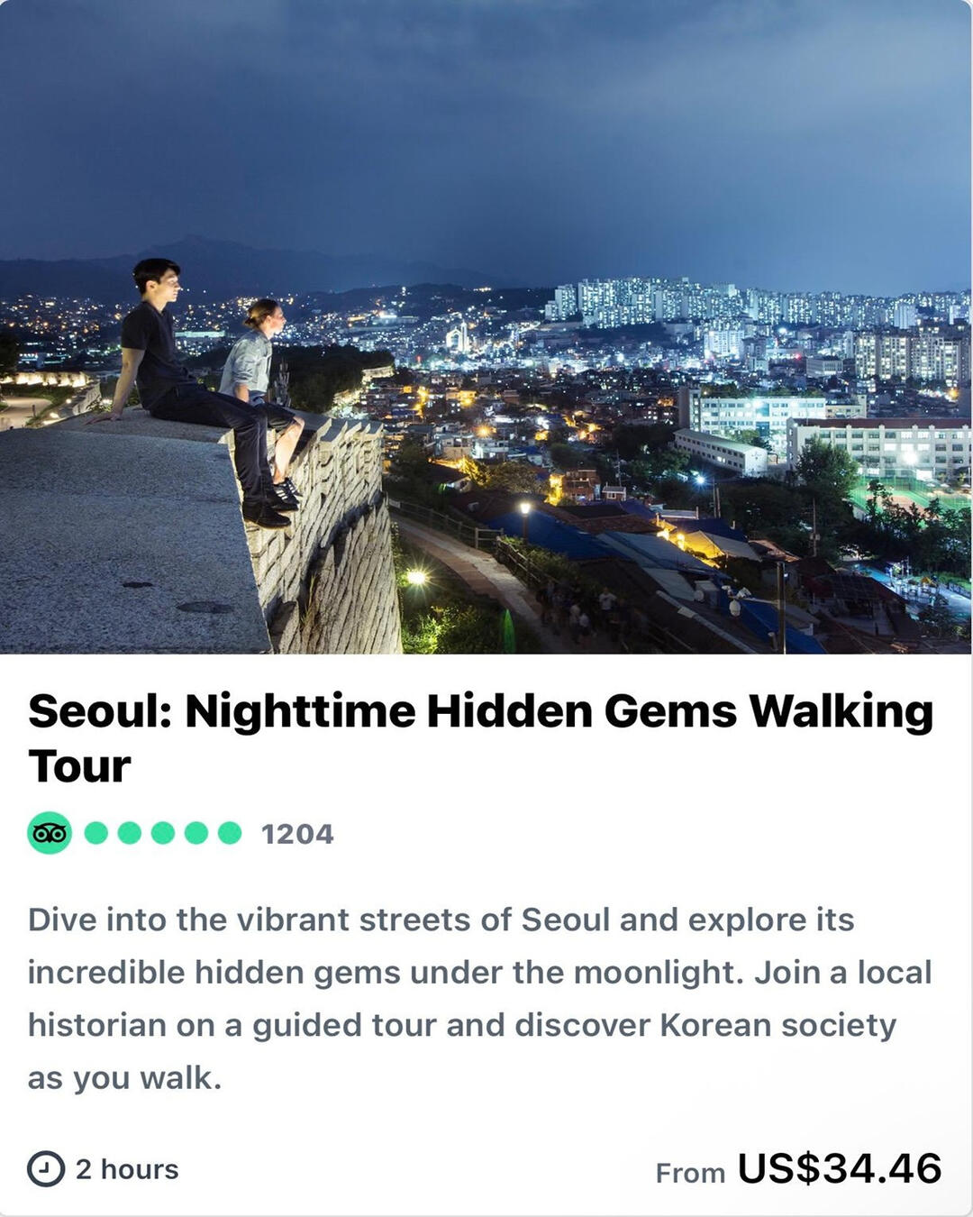 Seoul: Nighttime Hidden Gems Walking Tour Seoul: Nighttime Hidden Gems Walking Tour